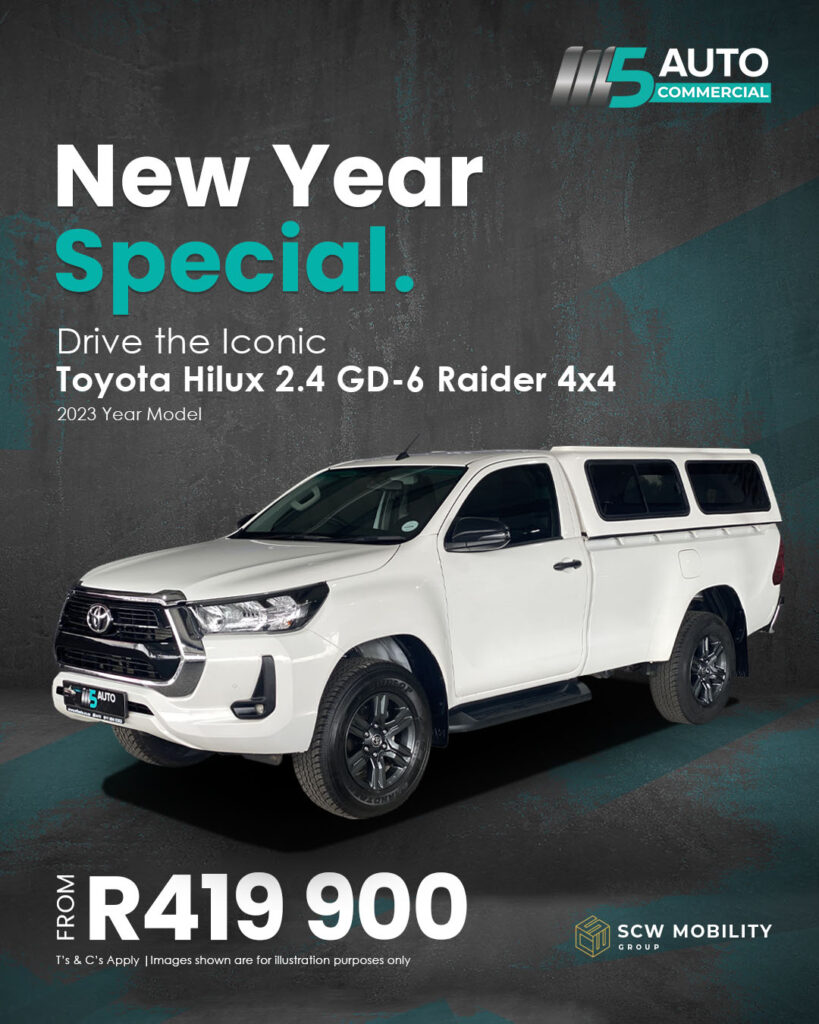 2023 Toyota Hilux 2.4 GD-6 Raider 4x4 from R419 900*