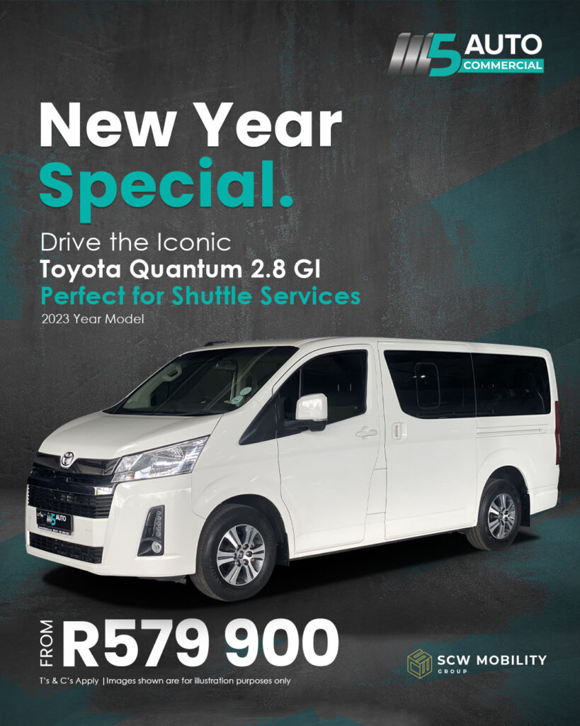 2023 Toyota Quantum from R579 900*