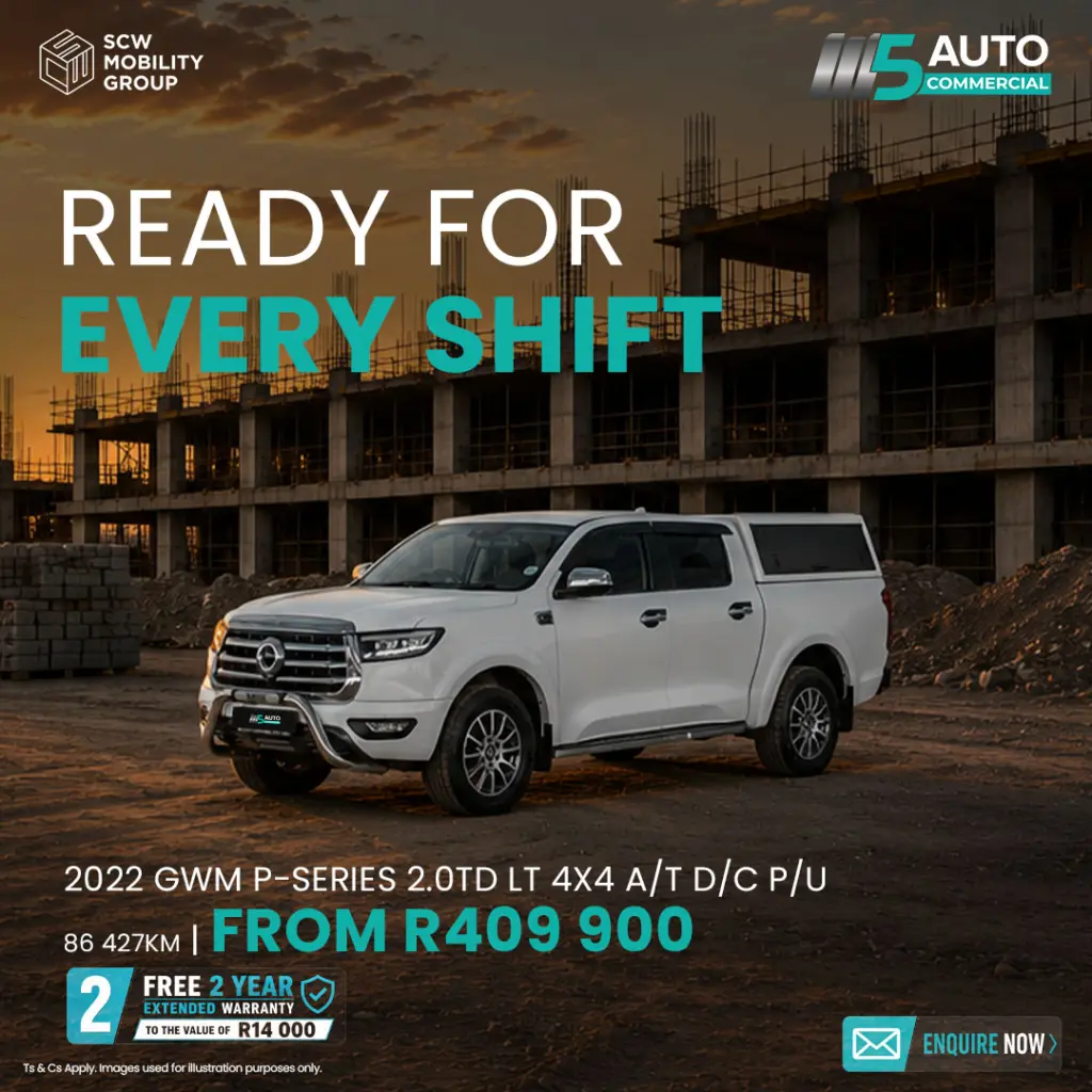 2022 GWM P-Series from R409 900*