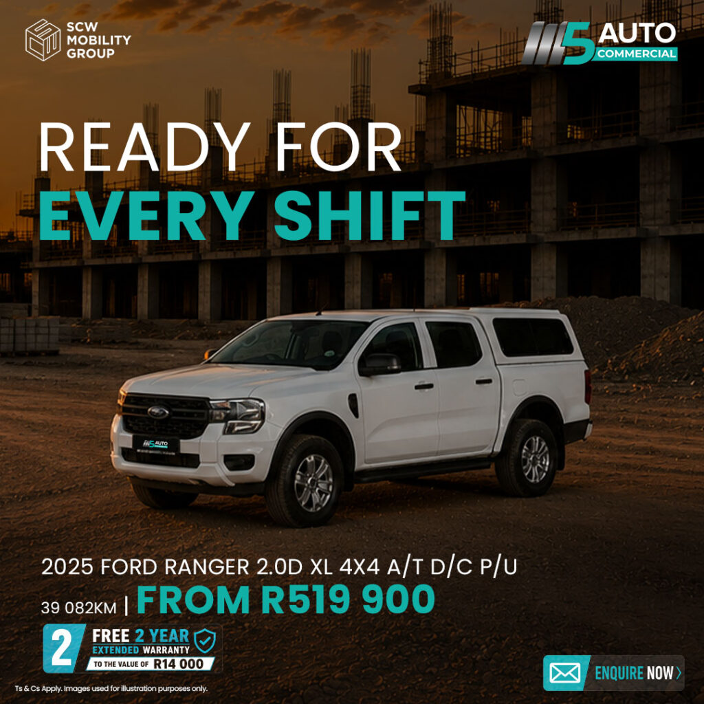 2025 Ford Ranger from R519 900*