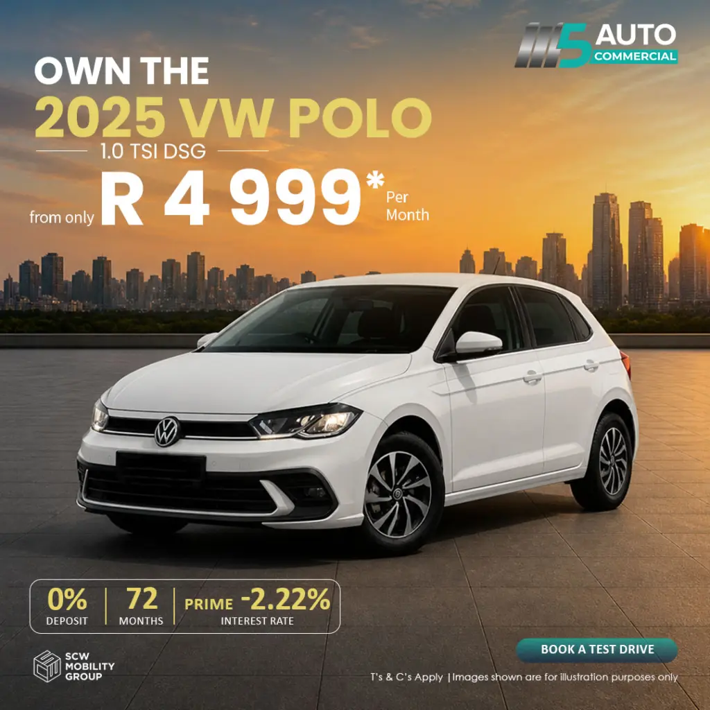 2025 VW Polo 1.0 TSI DSG from only R4 999*