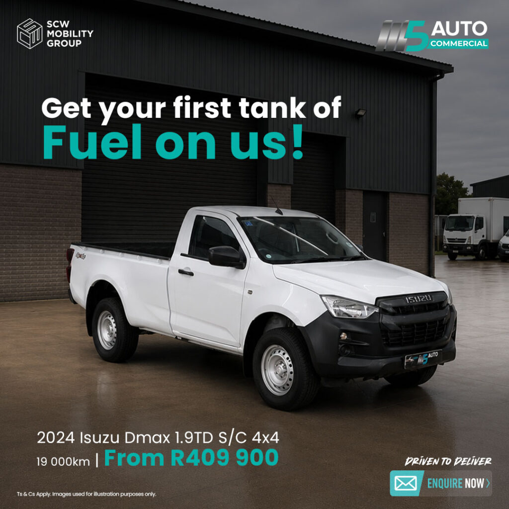 2024 Isuzu Dmax 1.9TD SC 4X4 from R409 900 + Fuel*