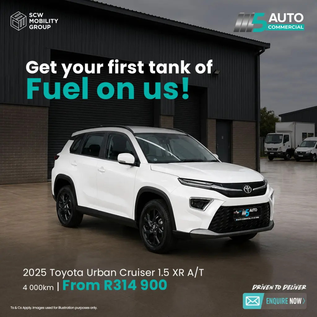 2025 Toyota Urban Cruiser 1.5 XR AT from R314 900 + Fuel*