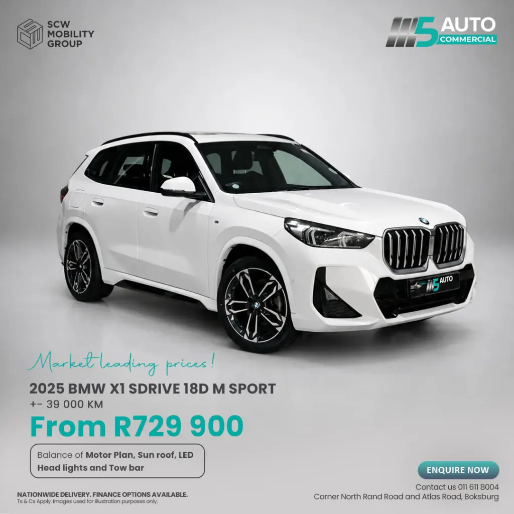 2025 BMW X1 from R729 000*