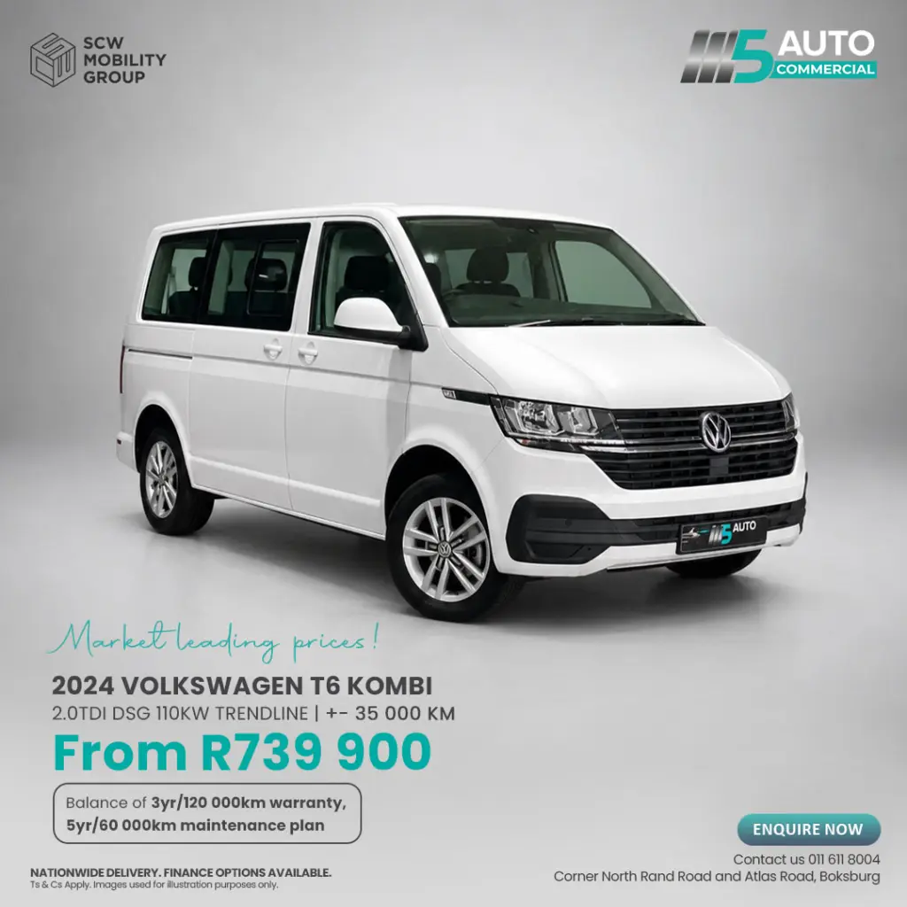 2024 VW T6 Kombi from R739 900*