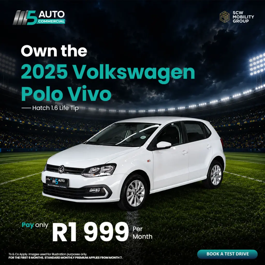 2025 Volswagen Polo Vivo from R1 999 p/m*
